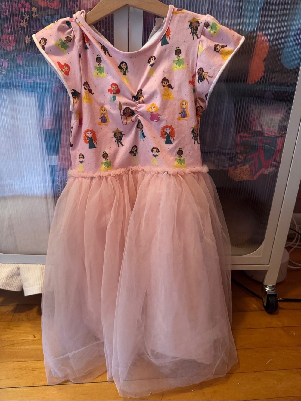 Pink Princess Disney Tulle Dress-Up Monica and Andy